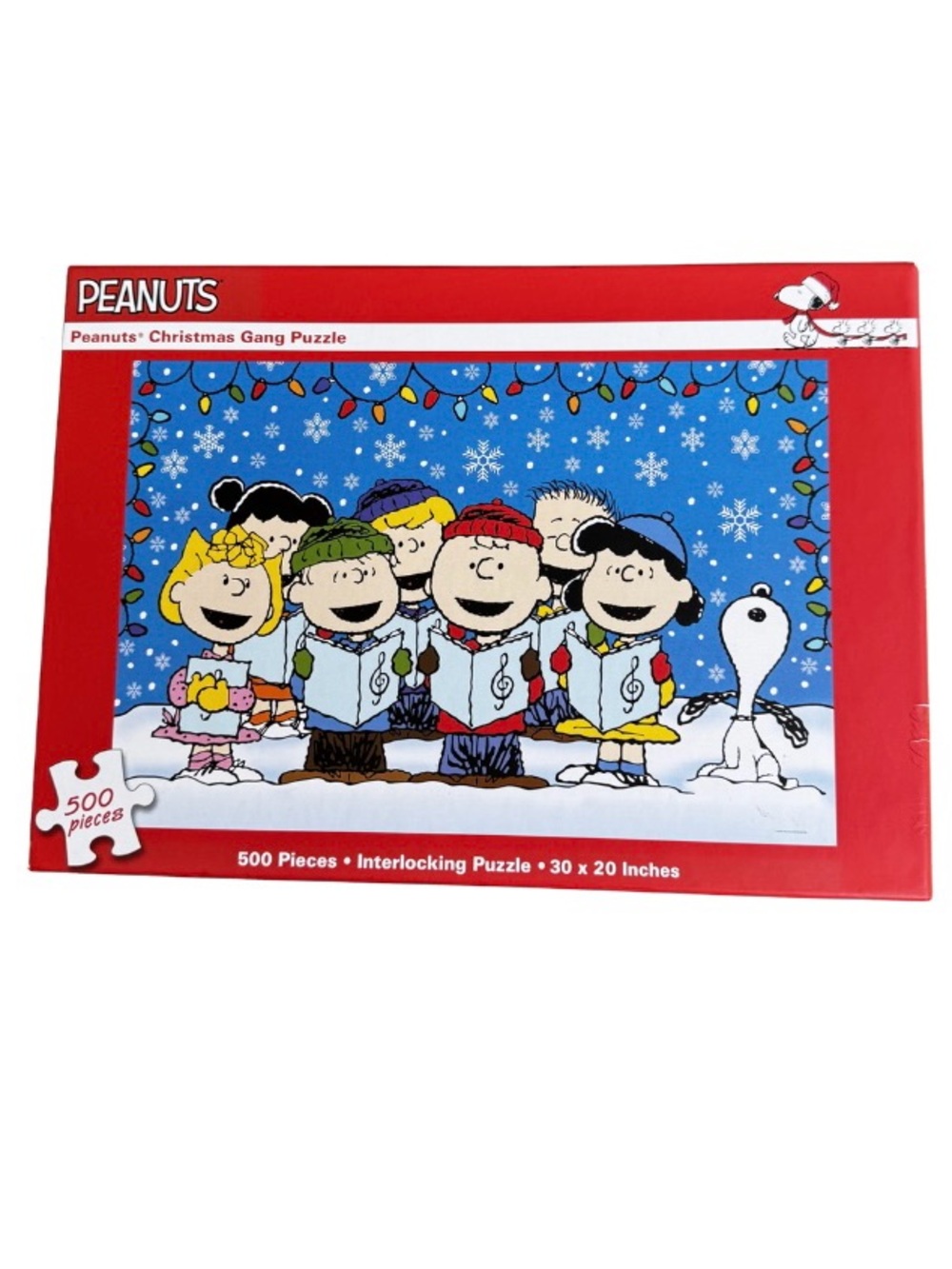 Charlie Brown Peanuts Christmas Puzzle 500 Pieces